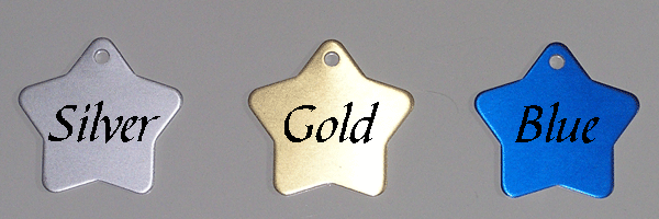 Colors Available: Silver, Gold or Blue
