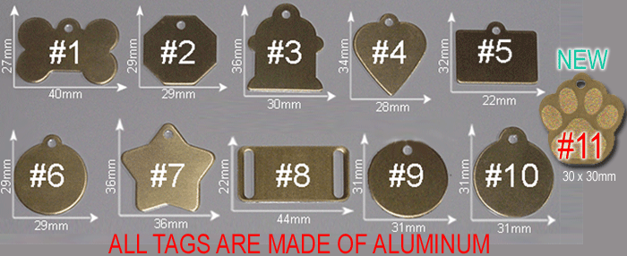Colors Available: Silver, Gold or Blue